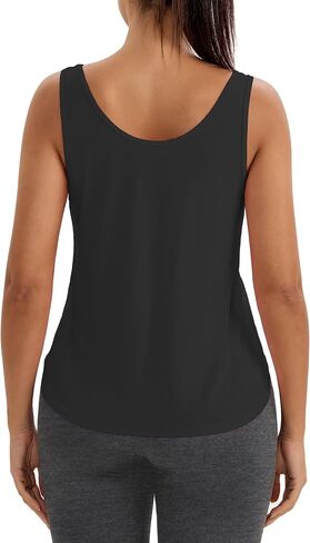 Bestisun Sleeveless Open Back Workout Tops Backless Athletic Yoga Gym Shirts for Women in Kuwait