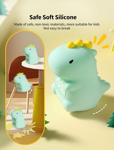 Mashi Kids Allad Clock ، ساعة تدريب على النوم الصغار مع Sun & Moon ، آلة صوت النوم ، أضواء ليلية ، موافق على إيقاظ الديناصورات ، أفكار الهدايا للأطفال للأطفال in Kuwait