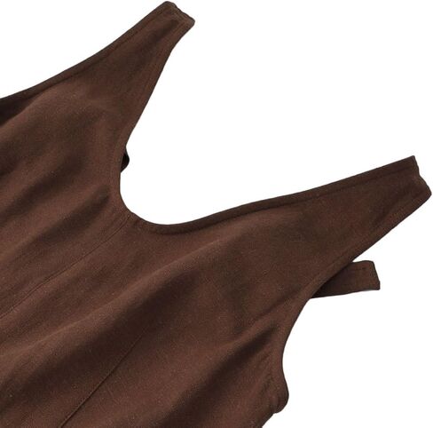 Amazhiyu Women's Linen Summer Casual Short Romper Loose Jumpsuits with Pockets in Saudi Arabia