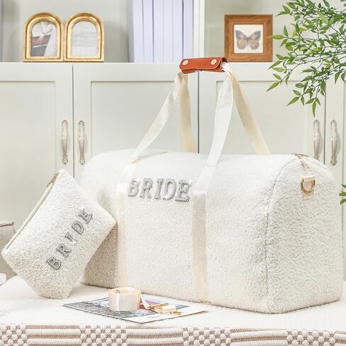 Bride Weekender Bags Bag Bag Wedding Travel Duffel Bag Konder Weekender Bag بين عشية وضحا in Kuwait