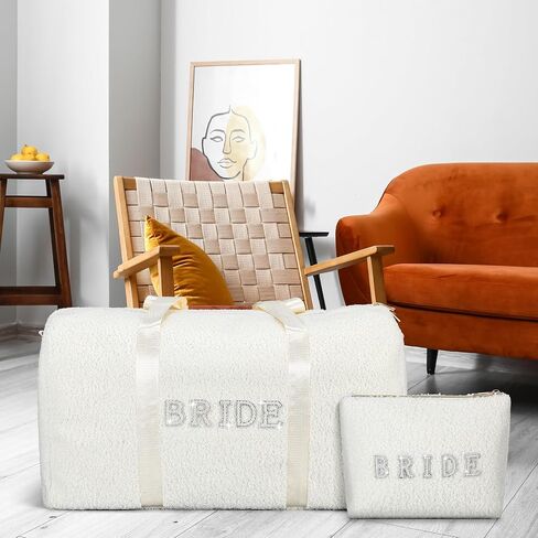 Bride Weekender Bags Bag Bag Wedding Travel Duffel Bag Konder Weekender Bag بين عشية وضحا in Kuwait