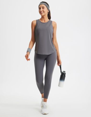 Libin Women's Workout Tank Tops Racerback Sleeveless Athletic Tennis Yoga Sports Gym Exercise Running Shirts in Saudi Arabia