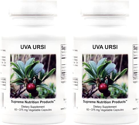Supreme Nutrition Uva Ursi, 90 Pure Bearberry Vegetarian Capsules in Saudi Arabia