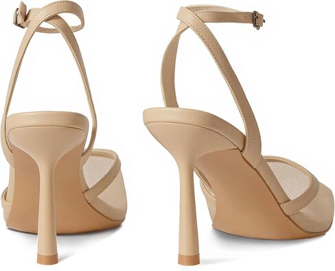 WIRALOMI Heeled Sandals for Women Pumps Pointed Toe Heels with Ankle Strap Closed Toe High Heels Wedding Party Dress Shoes in Saudi Arabia