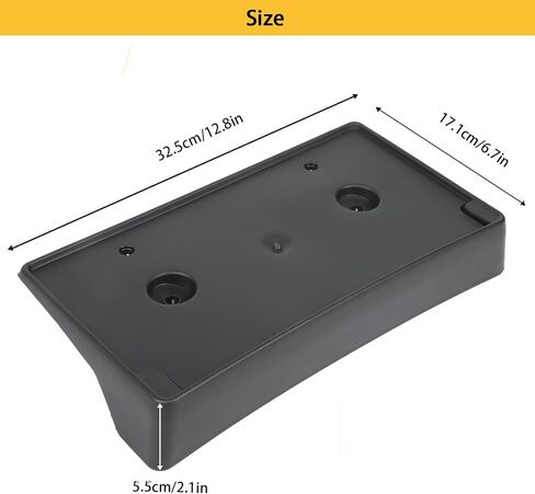 Front Bumper License Plate Frame Bracket Holder Compatible for Dodge Ram 1500 2019 2020 2021 2022 2023 2024 68274215AE CH1068151 in Kuwait