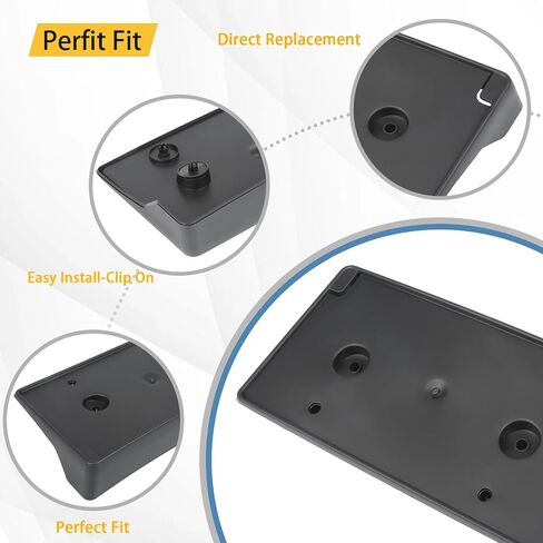 Front Bumper License Plate Frame Bracket Holder Compatible for Dodge Ram 1500 2019 2020 2021 2022 2023 2024 68274215AE CH1068151 in Kuwait