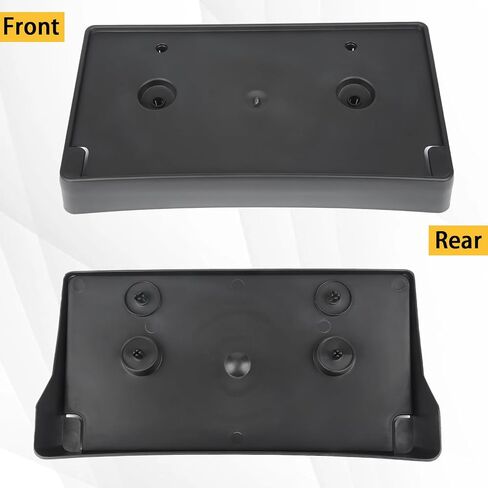 Front Bumper License Plate Frame Bracket Holder Compatible for Dodge Ram 1500 2019 2020 2021 2022 2023 2024 68274215AE CH1068151 in Kuwait