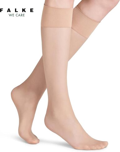FALKE Women's Pure Matt 20 Denier Knee-High Socks, Matte, Casual or Dress, Fine Sheer Transparent, Sustainable Nylon in Saudi Arabia