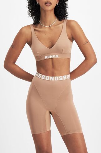 Bonds Women's Anti-chafing Bralette Bra, Chafe Off Bralette, Viscose/Bamboo Moisture-wicking Plunge Bra for Women in Saudi Arabia