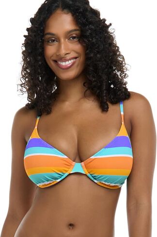 Body Glove Women's Solo Underwire D, Dd, E, F Cup Bikini Top Swimsuit with Adjustable 2-Way Back Detail in Saudi Arabia