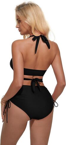 Suuksess Womens High Pherced Bikini مجموعات البطن in Kuwait