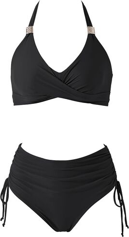 Suuksess Womens High Pherced Bikini مجموعات البطن in Kuwait