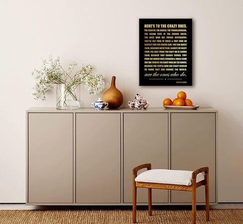 Ralph Waldo Emerson Poem Motivational Quote, Finish Each Day Inspirational Quote Decor, Canvas Prints Poster Wall Art for Home Decor, Gift for Home and Office Decor Under, Size 12x15 in Saudi Arabia