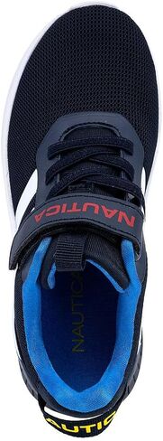 Nautica Kids Boys Sneakers – Youth Athletic Running Shoe with One-Strap Bungee Design | Little Kid/Big Kid Sizes Performance & Style in Saudi Arabia
