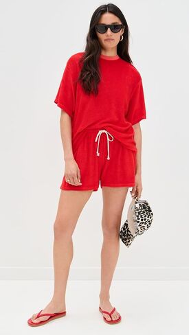 Le Bop Women's Farrah Terry Tee Tee in Kuwait