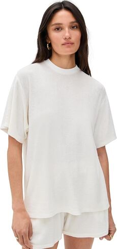 Le Bop Women's Farrah Terry Tee Tee in Kuwait