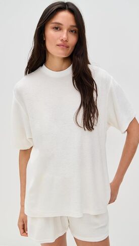 Le Bop Women's Farrah Terry Tee Tee in Kuwait