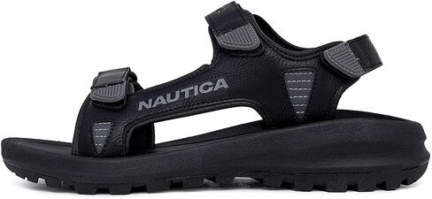 Nautica Men's Athletic Sport Sandals – Adjustable Strap, Comfortable Open-Toe Hiking & Walking Sandals with Cushioned Sole in Saudi Arabia