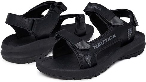 Nautica Men's Athletic Sport Sandals – Adjustable Strap, Comfortable Open-Toe Hiking & Walking Sandals with Cushioned Sole in Saudi Arabia