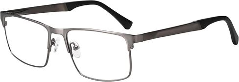 Dollger Blue Light Classes for Men Rectangle Frame Frame Computer Computer Computer Light Light Flocking Eyeglasses in Kuwait