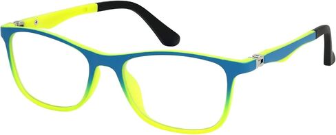 Yogo Vision Kids Blue Light Light Glockes Computer Computer Eyeglasses Boys Girls Square Frames Anti anti rock تقلل من الوهج in Saudi Arabia