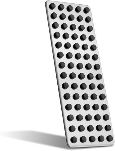 Stainless Steel Footrest Pedal Cover Compatible with Mercedes-Benz A C E CLA GLA GLK Class W176 C117 X156 W204 W205 W212 X204 Accessories Foot Rest Dead Pedal Cap in Kuwait