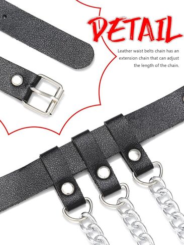 Leather Chest Harness Belt Fashion Black Chains Body Accessories for Women in Saudi Arabia
