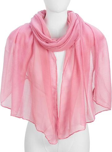 وشاح القطن للنساء أزياء ألوان صلبة الحجاب الأوشحة خفيفة الوزن شال الصيف خريف الشتاء الشعر in Kuwait