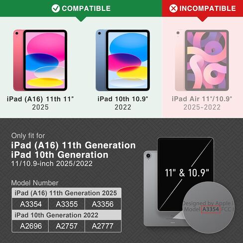 KingBlanc Case for iPad (A16) 11th Gen 11-inch, iPad 10th Gen 10.9-inch in Saudi Arabia