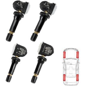 OTUAYAUTO 4PCS Tire Pressure Sensor - 315MHZ TPMS Sensor - Replacement for Ford F150 Ecosport Edge Explorer Fusion Ranger Mustang GT. Lincoln MKX Nautilus. Fit 2015-2021 Vehicles FR3Z-1A189-A