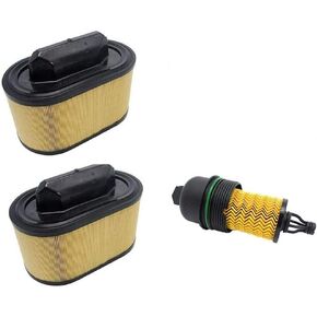 Cabin Filter Air Filter Engine Oil Filter Set Compatible with Ghibli Levante Quattroporte V6 3.0L