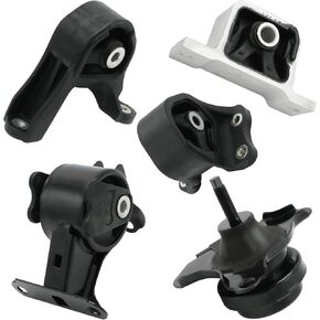 Engine Motor Mount Compatible with 2002-2006 Honda CRV 2.4L w/AUTO 4WD Motor & Trans Mount Set A6597, A6596, A65010, A4504, A4506,5pcs/Set