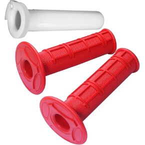 7/8" Handlebar Grips for 50cc-125cc CRF70 CRF80 TRX450 TTR90 TTR110 TTR125 PW80 RM80 DR650 KLX250 KLX300 KX65 SSR125 Pit Dirt Bike ATV Quad Motocross Motorcycles CT100U CT200U Mini Bike