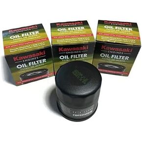 Qty (3) OEM Oil Filter Compatible with Kawasaki 49065-0724 Replaces 49065-7010