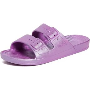 Freedom Moses Women's Metallic Slides