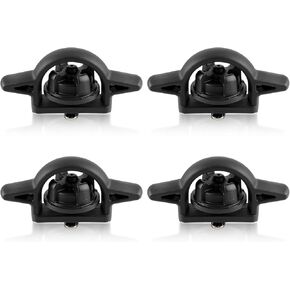 4PCS Bed Cleat Tie Down Anchor Luggage Holders Compatible with Toyota Tacoma 2005-2024 Tundra 2007-2024 Replace PT278-35160, PT278-35112, PT278-35111, 58461-04020-00 Tie Down Bed Cleat