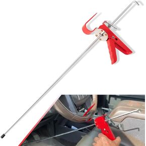 THE393 Pedal Depressor Fits for Most Vehicle, Adjustable 37 Inch Stainless Steel Brake Pedal Depressor Used in Car Testing and Auto Maintenance