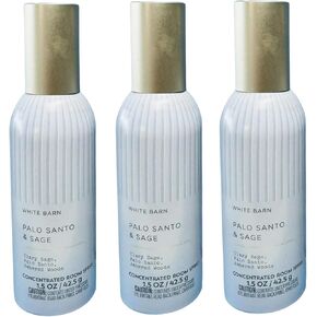 Palo Santo و Sage Rack Room Rached بواسطة Bath + Body Works - حزمة 3