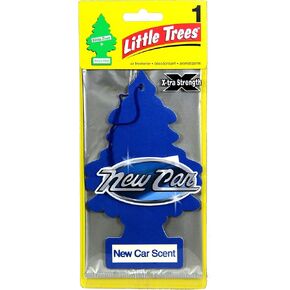 LITTLE TREES Car Air Freshener | X-tra Strength | Hanging Paper Tree for Home or Car | New Car Scent | 3 Pack