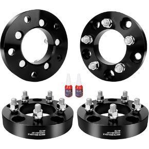 5x5.5 to 5x4.5 Wheel Adapters, 1.25 Inch 5x139.7 to 5x114.3 Wheel Adapters 87.2mm hub core with 1/2-20 Studs