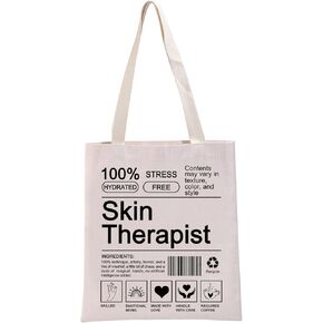 G2TUP Esthetician Gift Tote Bag for Skin Therapist & Cosmetology Gift Lovers