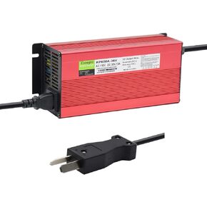 36 Volt 13 AMP Battery Charger Compatible with Club Car, EZGO & Yamaha for 36 Volt Golf Carts with Crowfoot Plug