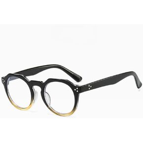 Shiratori Retro Round Frame Blue Light Blocking Glasses Rice nail irregular polygonFrame for Men