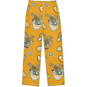Pajama Pants Long Pj Pants Soft Elastic Waist Pajama Bottoms Lounge Pants