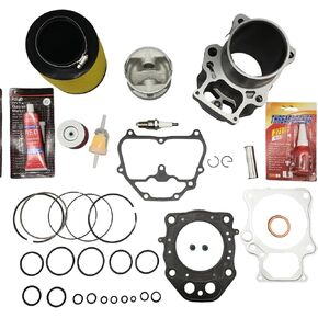 طقم الطرف العلوي الأسطوانة المناسب لهوندا TRX 420 Rancher 420 2007-2020 12100-HP7-A00 12100-HP5-600