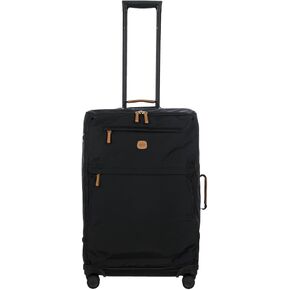 Bric's X-Bag Large Spinner with Frame - 27 Inch - Suitcases with Wheels - Checked Luggage - Black