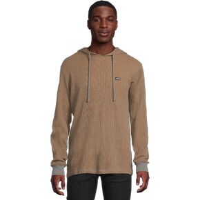 Billabong Men's Keystone Pullover Lightweight Waffle Knit Hoodie