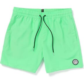 Volcom للرجال القياسي Lido Solid 16 "Swim Surf Trunk ، Mysto Green