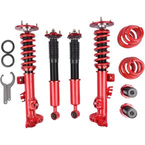 ارتفاع Geluoxi ارتفاع قابلة للتعديل Coilover تعليق صدمة التمتص الصدمات البديل لخفض لعام 1990-1999 BMW E36 E36 316i 318i 320i 323i 325i 328i Coilovers Sndss Struts