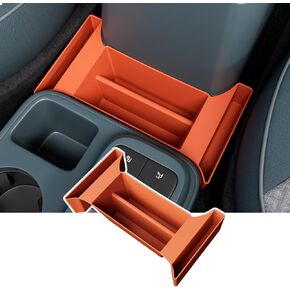 Center Console Organizer Compatible with 2022-2025 Ford Maverick Gear Shifter Secondary Storage Tray 2Pcs (NOT 2025 Lariat Tremor Lobo) Replacement for 2022-2025 Ford Maverick Accessories